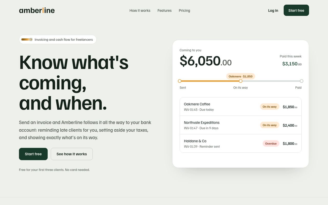 Ash · Websites and product UI, designed, built and tested